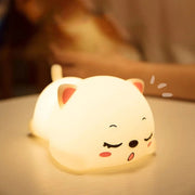 USB Rechargeable Animal Night Light – Soft Glow Bedtime Companion