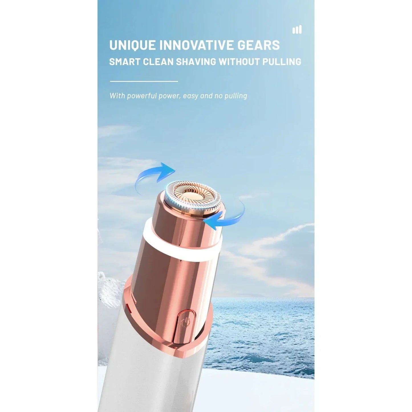 2-in-1 Facial Hair Remover & Nose Trimmer.