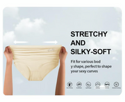 🌸Last Day-Buy 1 Get 3 Packs✨Plus-Size High-Waist Cross Tummy Control Panties