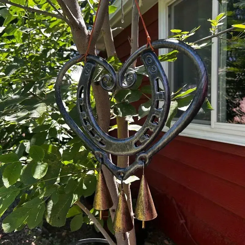 The Horseshoe Heart Wind Chime ❤🐎 (Handmade by Jordan Maynard)