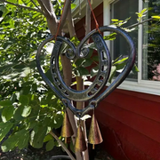 The Horseshoe Heart Wind Chime ❤🐎 (Handmade by Jordan Maynard)