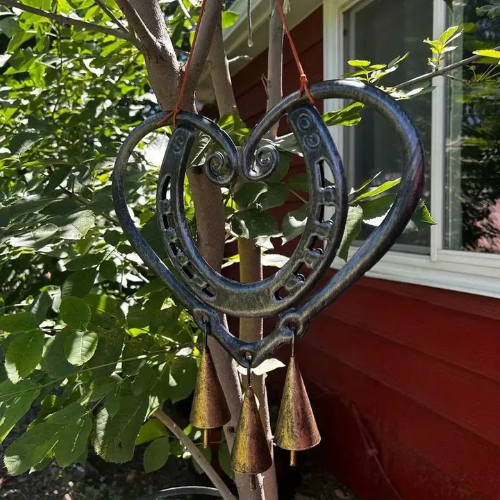 The Horseshoe Heart Wind Chime ❤🐎 (Handmade by Jordan Maynard)