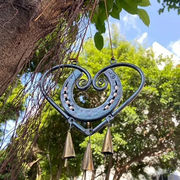 The Horseshoe Heart Wind Chime ❤🐎 (Handmade by Jordan Maynard)