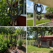 The Horseshoe Heart Wind Chime ❤🐎 (Handmade by Jordan Maynard)