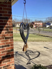 The Horseshoe Heart Wind Chime ❤🐎 (Handmade by Jordan Maynard)