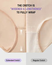🌸Last Day-Buy 1 Get 3 Packs✨Plus-Size High-Waist Cross Tummy Control Panties