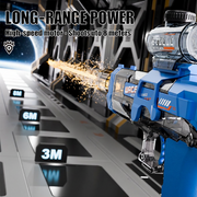 Electric Long-Range Water Gun – High-Speed Motor, Shoots Up to 8 Meters