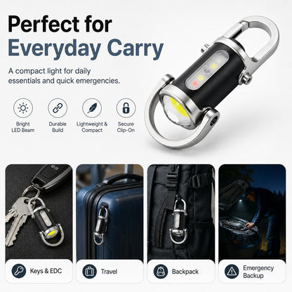 Rechargeable Mini Keychain Pocket Torch.