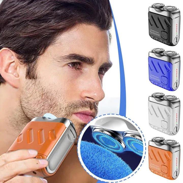 💥Portable Rotary Dual Ring Electric Shaver