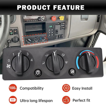 A/C Climate Control Module Panel Q21-6119 For Peterbilt Truck H