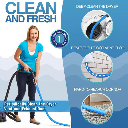 🔥SELLING FAST! ⚡ 30K+ SOLD - Dryer Vent Cleaner Kit