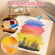 Shimmer Pearlescent Watercolor Paint Set