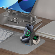 ⏳Time-Limited Special 65% OFF⏰3-in-1 Foldable Magnetic Wireless Charging Station📱🔋