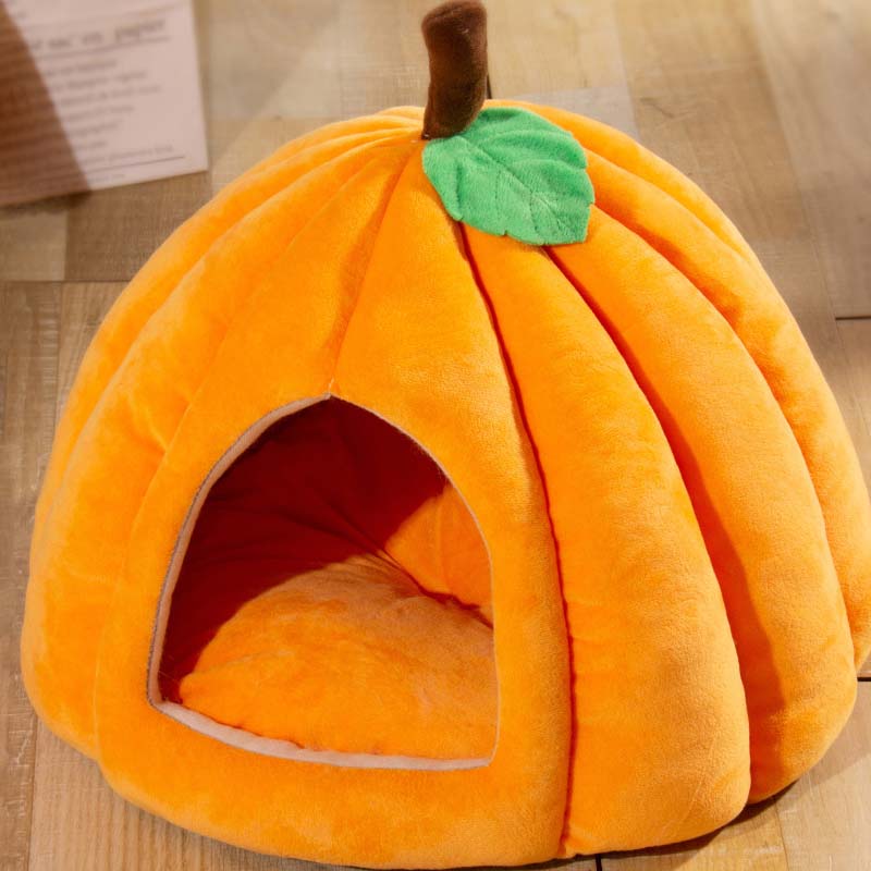 🐱🐾Warm & Cozy Semi-Enclosed Pet Bed🐶