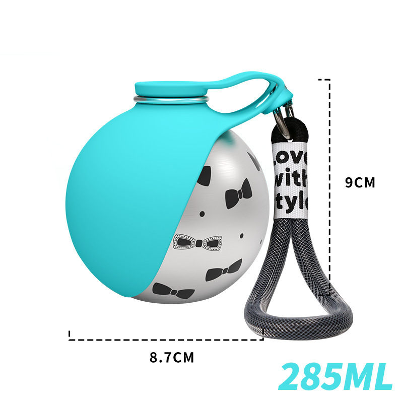 🐶🥣2-in-1 Portable Dog Water Bottle for Small Dogs - Leak-Proof & Compact