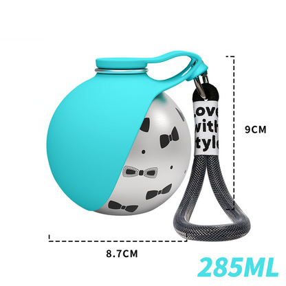 🐶🥣2-in-1 Portable Dog Water Bottle for Small Dogs - Leak-Proof & Compact