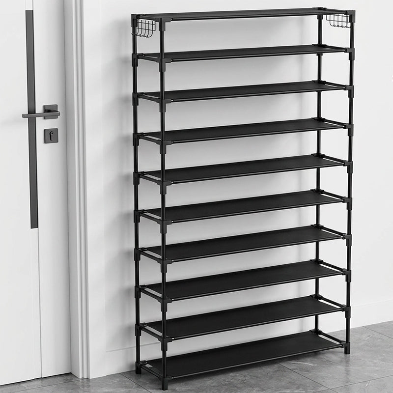 🎉 LIMITED TIME 50% OFF! 👟 10-Tier Vertical Shoe Rack Organizer – Space-Saving Design, Large Capacity & Bonus Side Hooks 🏠