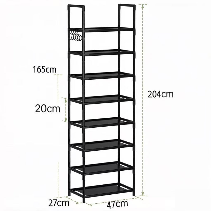🎉 LIMITED TIME 50% OFF! 👟 10-Tier Vertical Shoe Rack Organizer – Space-Saving Design, Large Capacity & Bonus Side Hooks 🏠