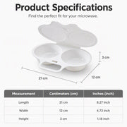 🥳2026 HOT SALE🥳💞50K+ SOLD! 🥗🎁 50% OFF! Microwave Egg Poacher——Dual‑cavity, non‑stick & easy clean. Healthier than frying – stock up & save! 🏠✅