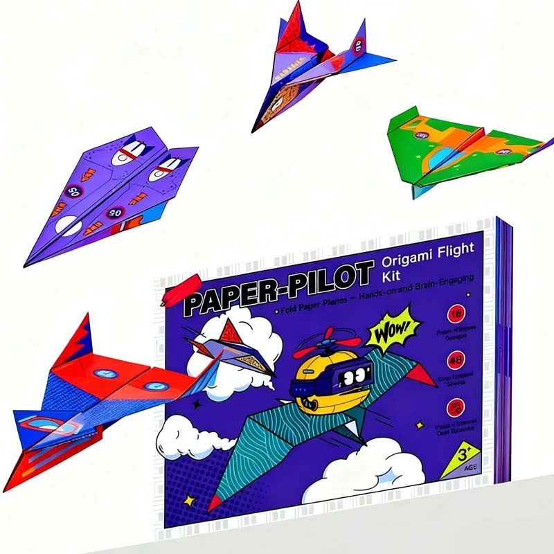 🔥Creative DIY Paper Airplane Set For Kids