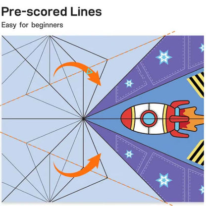 🔥Creative DIY Paper Airplane Set For Kids