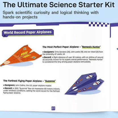 🔥Creative DIY Paper Airplane Set For Kids