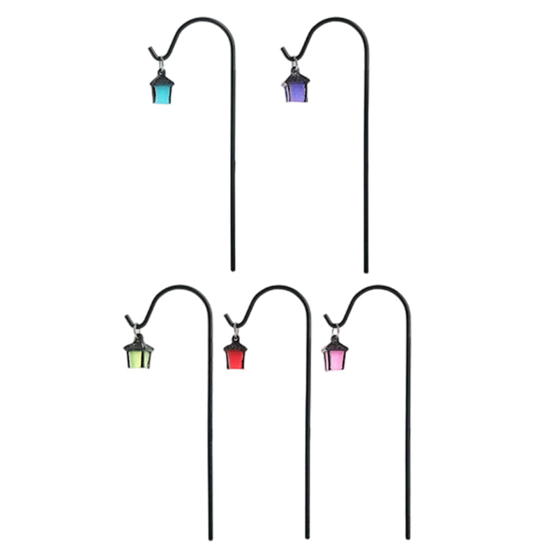 🏮Retro Lantern Plant Stakes – 7-Color Glow-in-the-Dark Garden Decor🌈