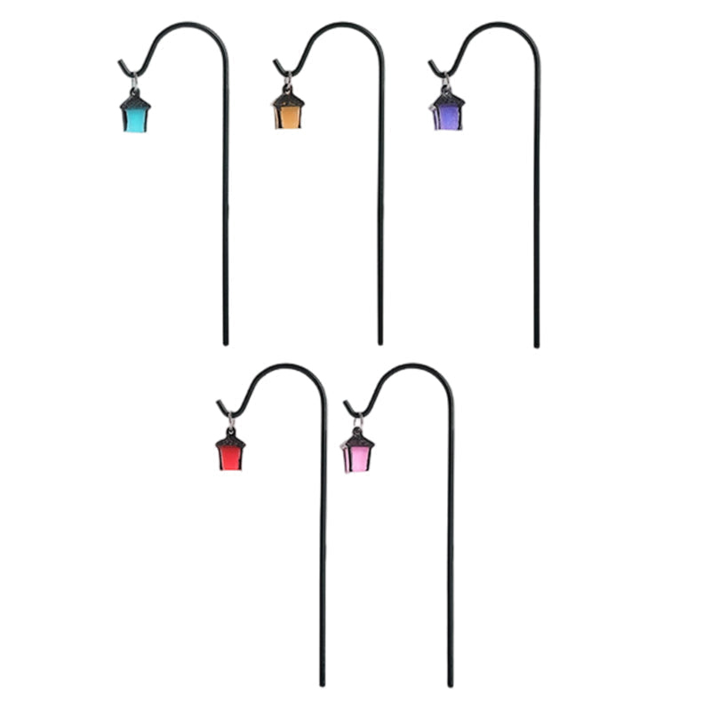 🏮Retro Lantern Plant Stakes – 7-Color Glow-in-the-Dark Garden Decor🌈