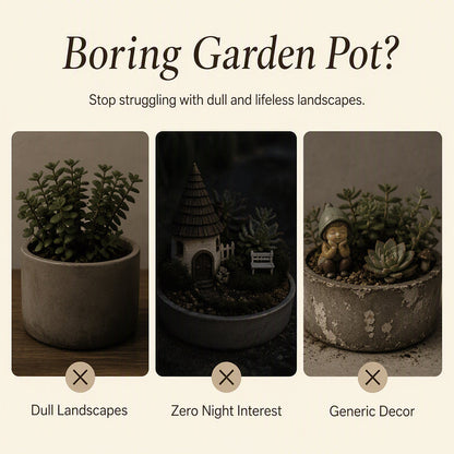 📢📢50% OFF !! ⏰Luminous Retro Lantern Plant Stake