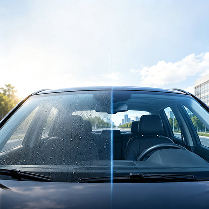 2-in-1 Car Windshield Oil Film Remover